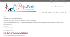 Desktop Screenshot of leparispetit.com
